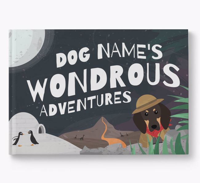 Personalised Book: Black and Tan Coonhound's Wondrous Adventures